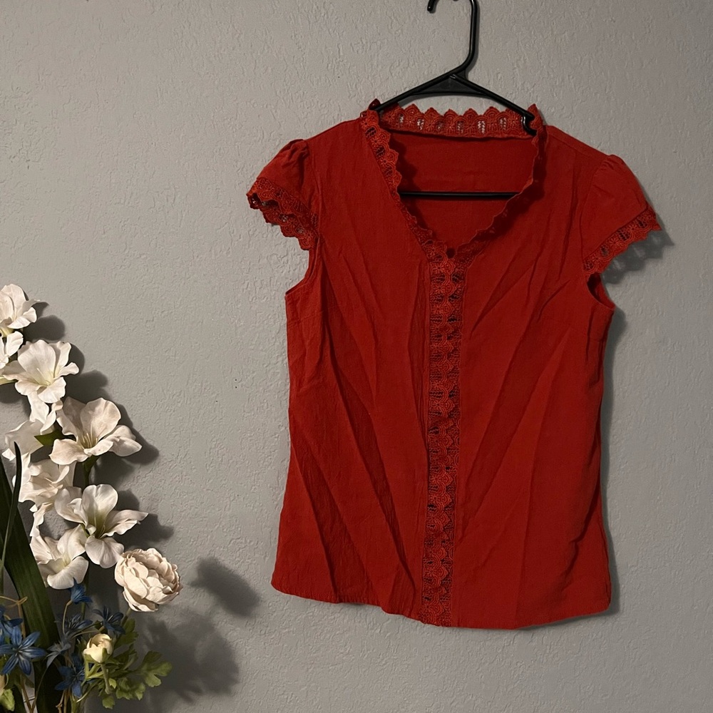Burnt Orange Top
